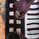 Bogolan Wall Totem - Process