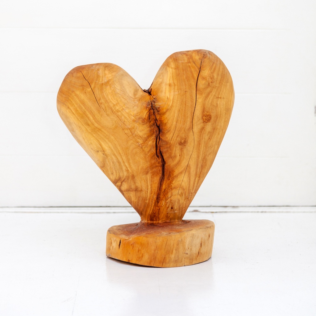 Heart on a Pedestal Sculpture