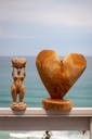 Heart on a Pedestal Sculpture