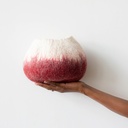 Ukhamba Bowl - Color Patterns (Berry Ombre)