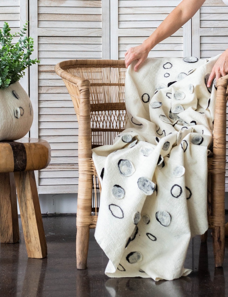 Waterlily Throw