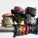 Croc Tail Cuff - Gemstone Collection