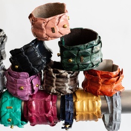 Croc Tail Cuff - Metallic Collection