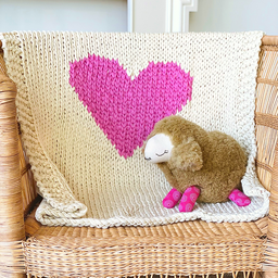 Heart Baby Blanket