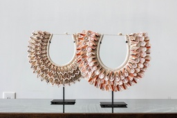 Pink Spiral Shell Necklace