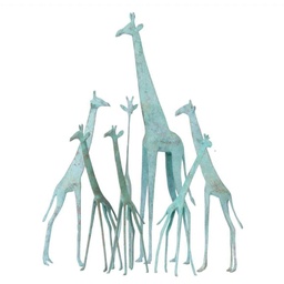 Tuareg Brass Giraffes